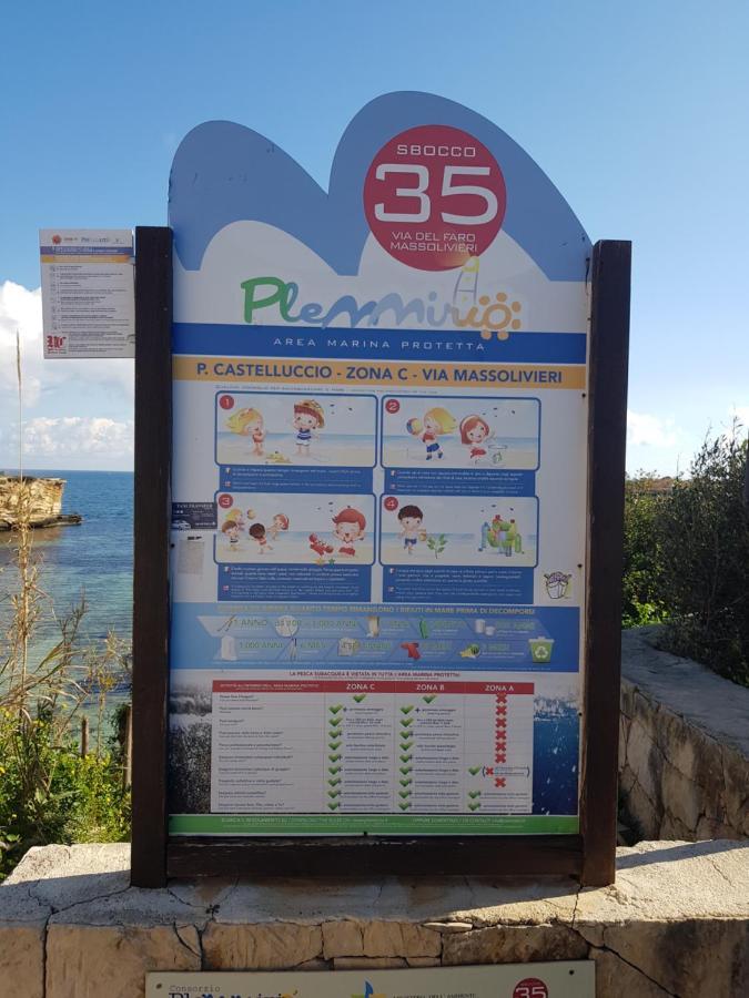 Il Paradiso Sul Mare Syracuse Eksteriør bilde